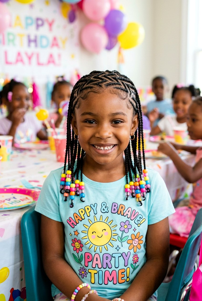 Zig Zag Braids For Little Girl Party - 20 little girls party hairstyle with braids - 20 little girls party hairstyle with braids