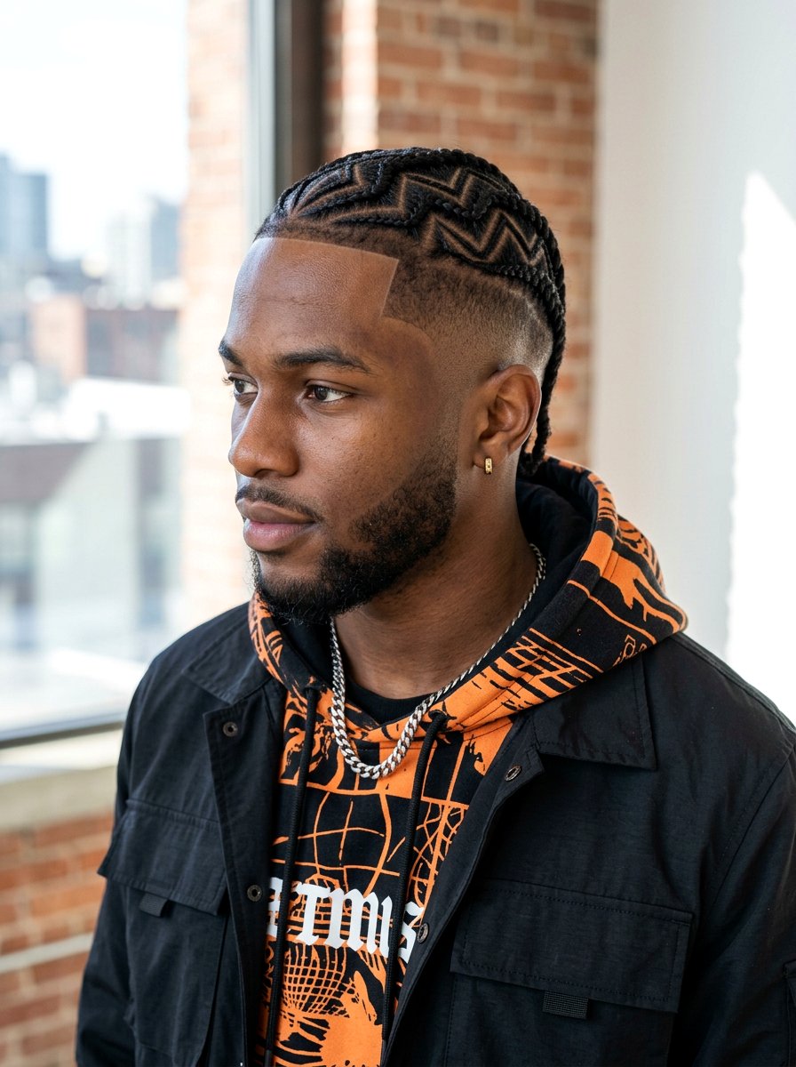 20 Stunning Zig Zag Cornrow Styles to Elevate Your Look