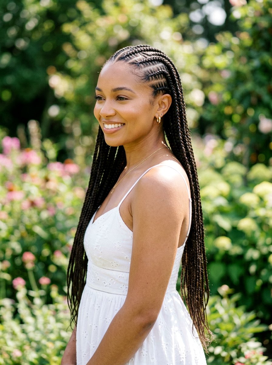 Zig Zag Feed In Braids - 20 zig zag cornrow styles - 20 zig zag cornrow styles