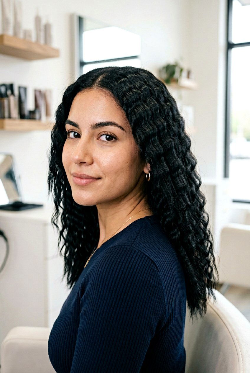 Zig zag crimped hair - 20 crimped hairstyles - 20 crimped hairstyles