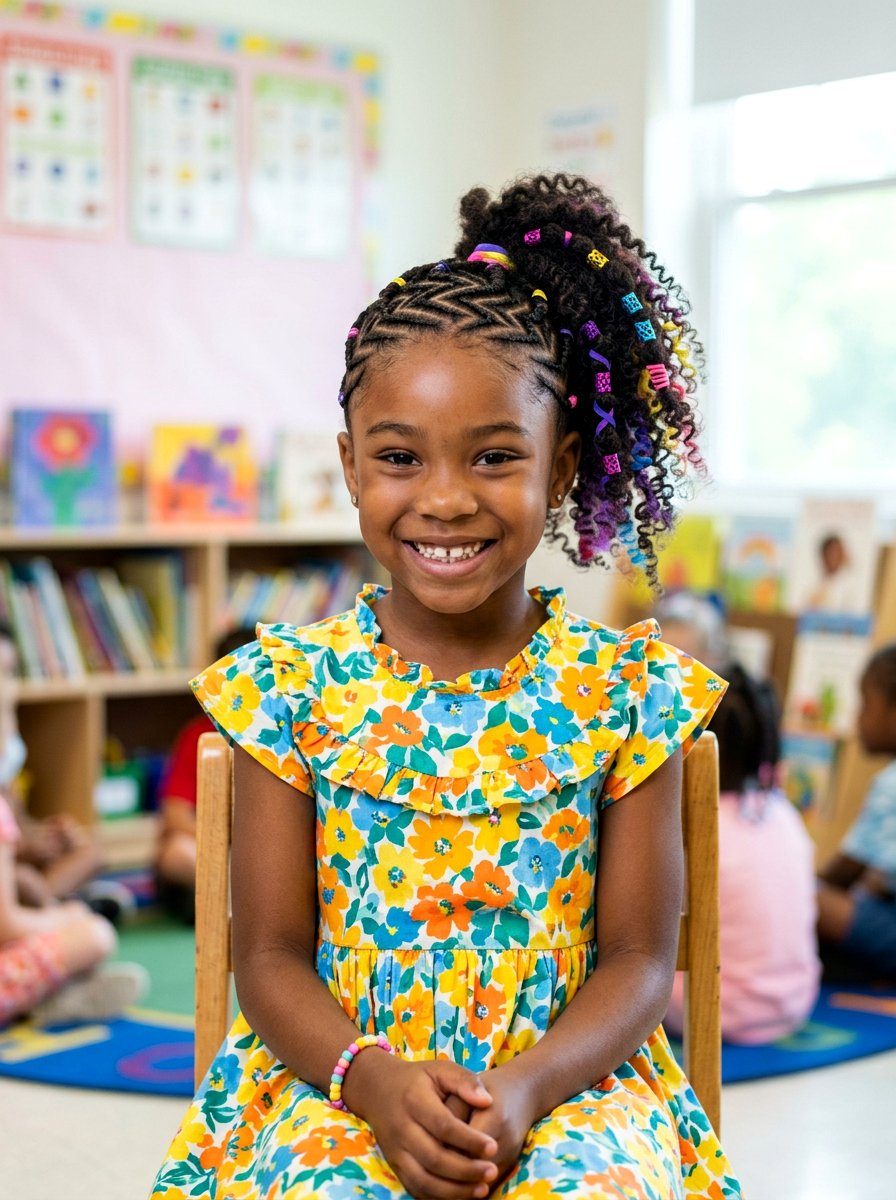 Zigzag Cornrows For Black Girls Picture Day - 20 picture day braids for black girls - 20 picture day braids for black girls
