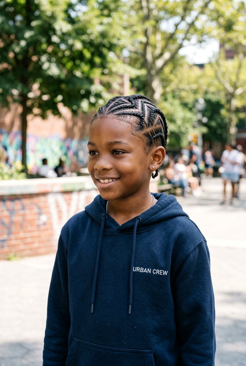 Zigzag Cornrows For Boys - 20 cornrow styles for boys - 20 cornrow styles for boys