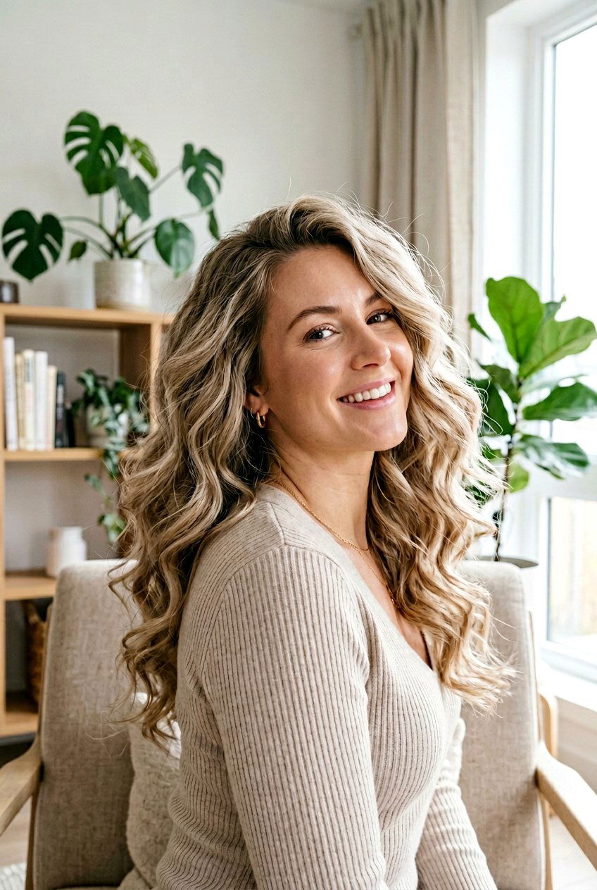 Zigzag Robe Curls Wrap - 20 robe curls for shoulder length hair - 20 robe curls for shoulder length hair