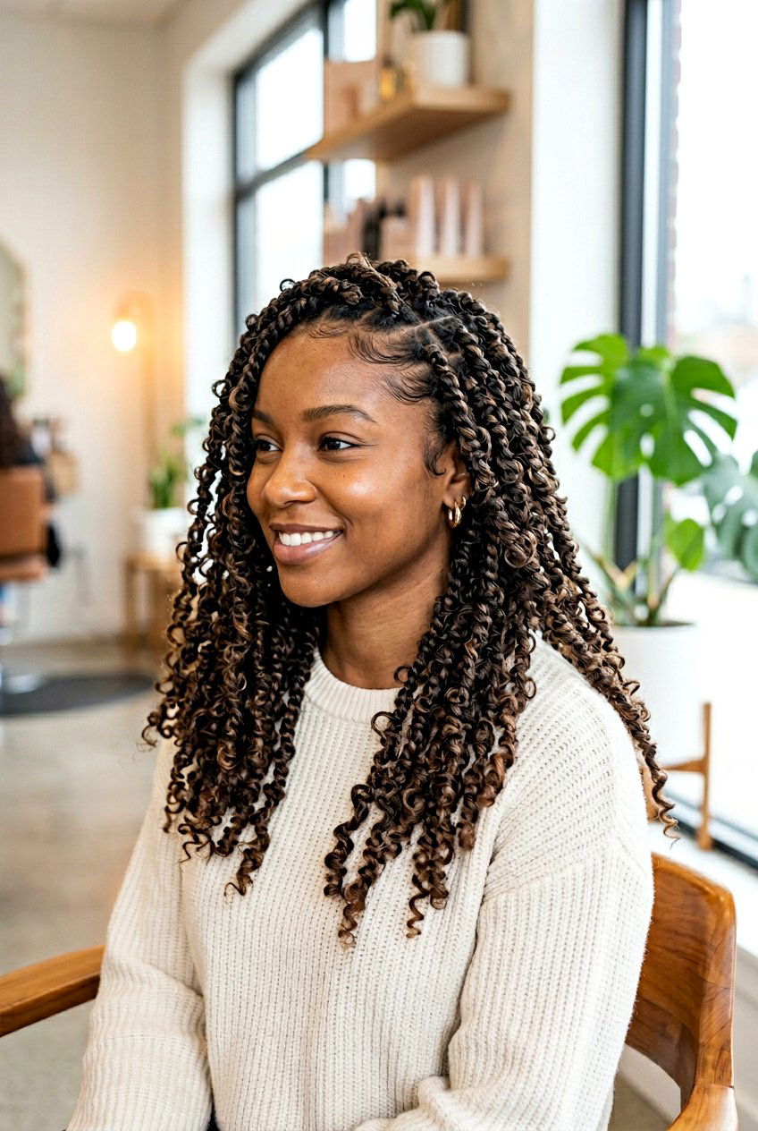 butterfly passion twists - 20 boho passion twists hairstyles - 20 boho passion twists hairstyles