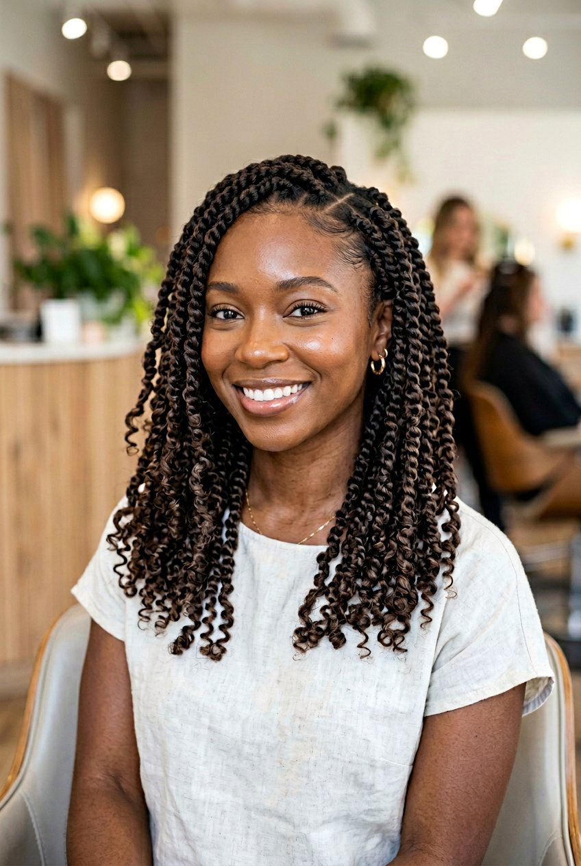 knotless boho passion twists - 20 boho passion twists hairstyles - 20 boho passion twists hairstyles