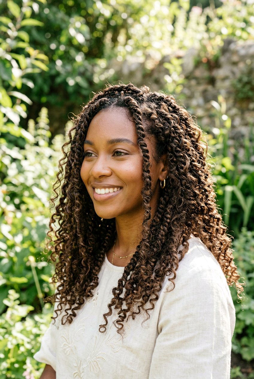 messy boho passion twists - 20 boho passion twists hairstyles - 20 boho passion twists hairstyles