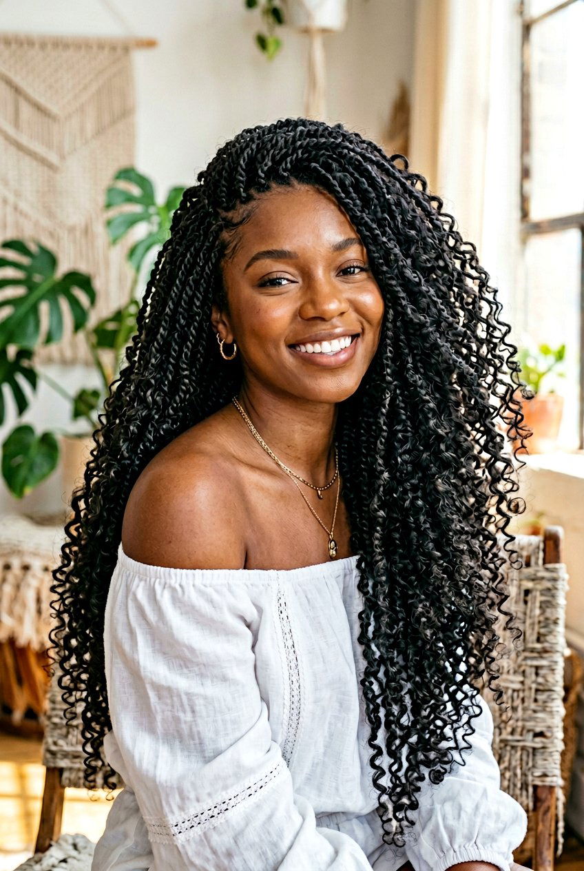 micro boho passion twists - 20 boho passion twists hairstyles - 20 boho passion twists hairstyles