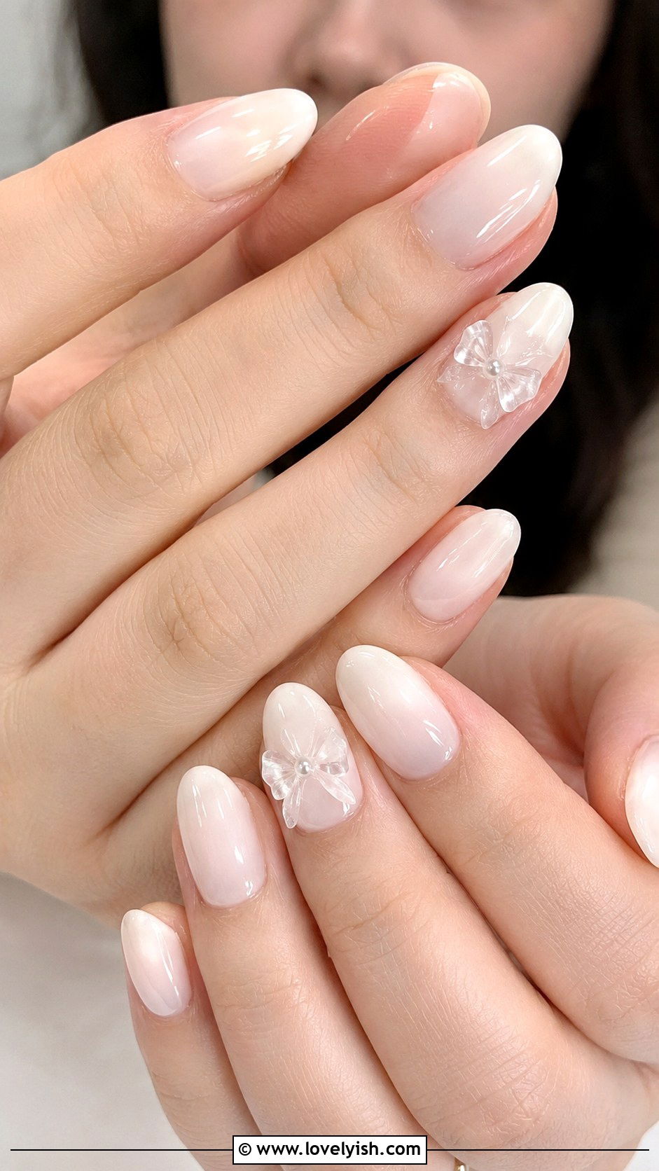 3D Bow Gel Nails - 50 3d gel nail art ideas - 50 3d gel nail art ideas
