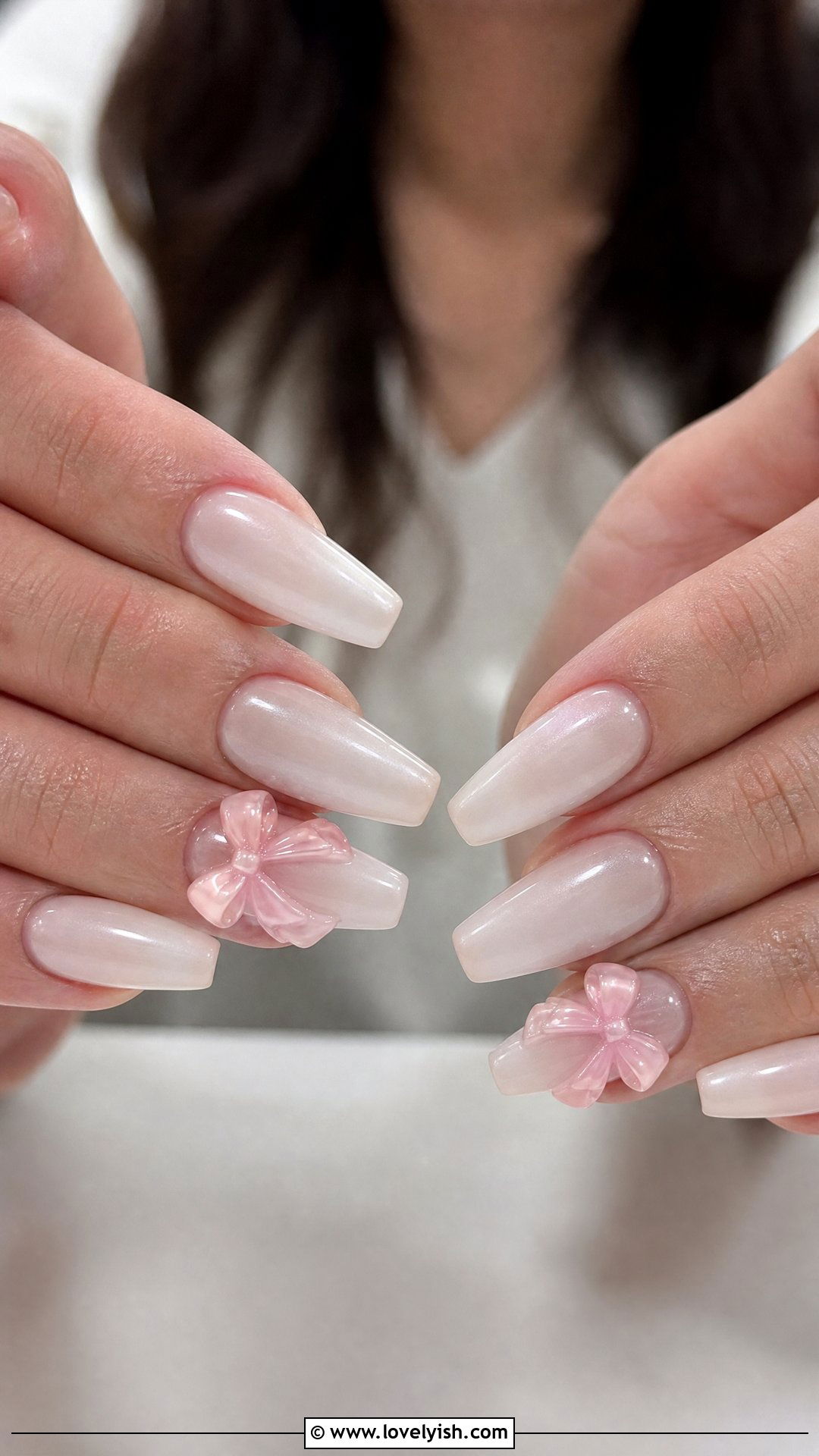 3D Bow Nails - 50 crazy nail designs - 50 crazy nail designs