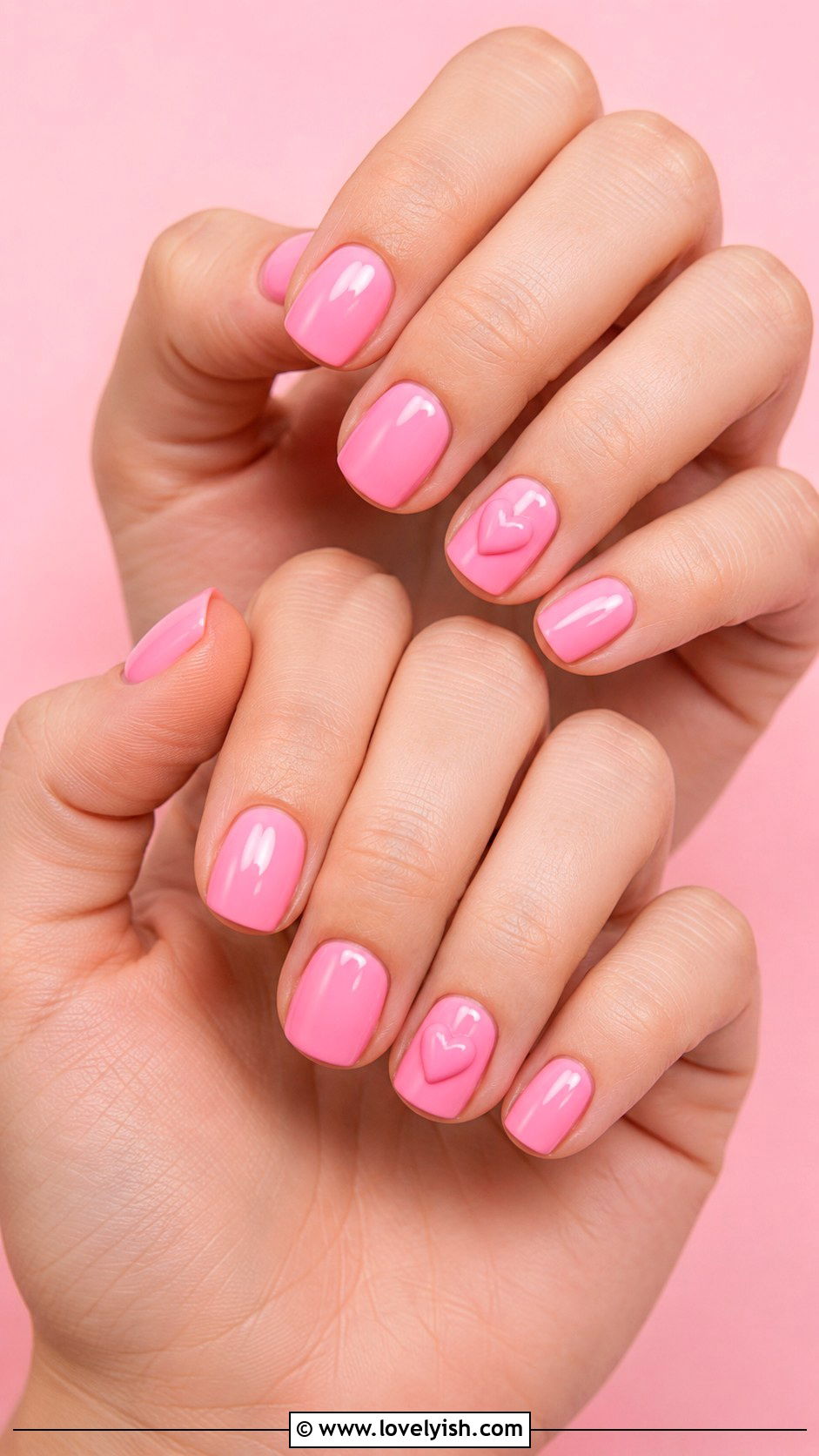 3D Puffy Heart Nails - 25 3d nail art ideas - 25 3d nail art ideas