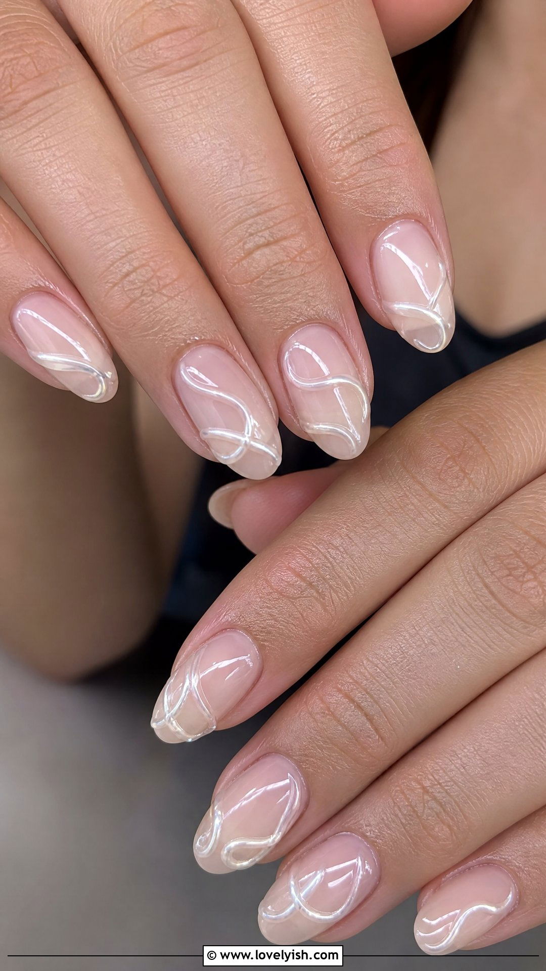 3D Ribbon Gel Nails - 50 3d gel nail art ideas - 50 3d gel nail art ideas