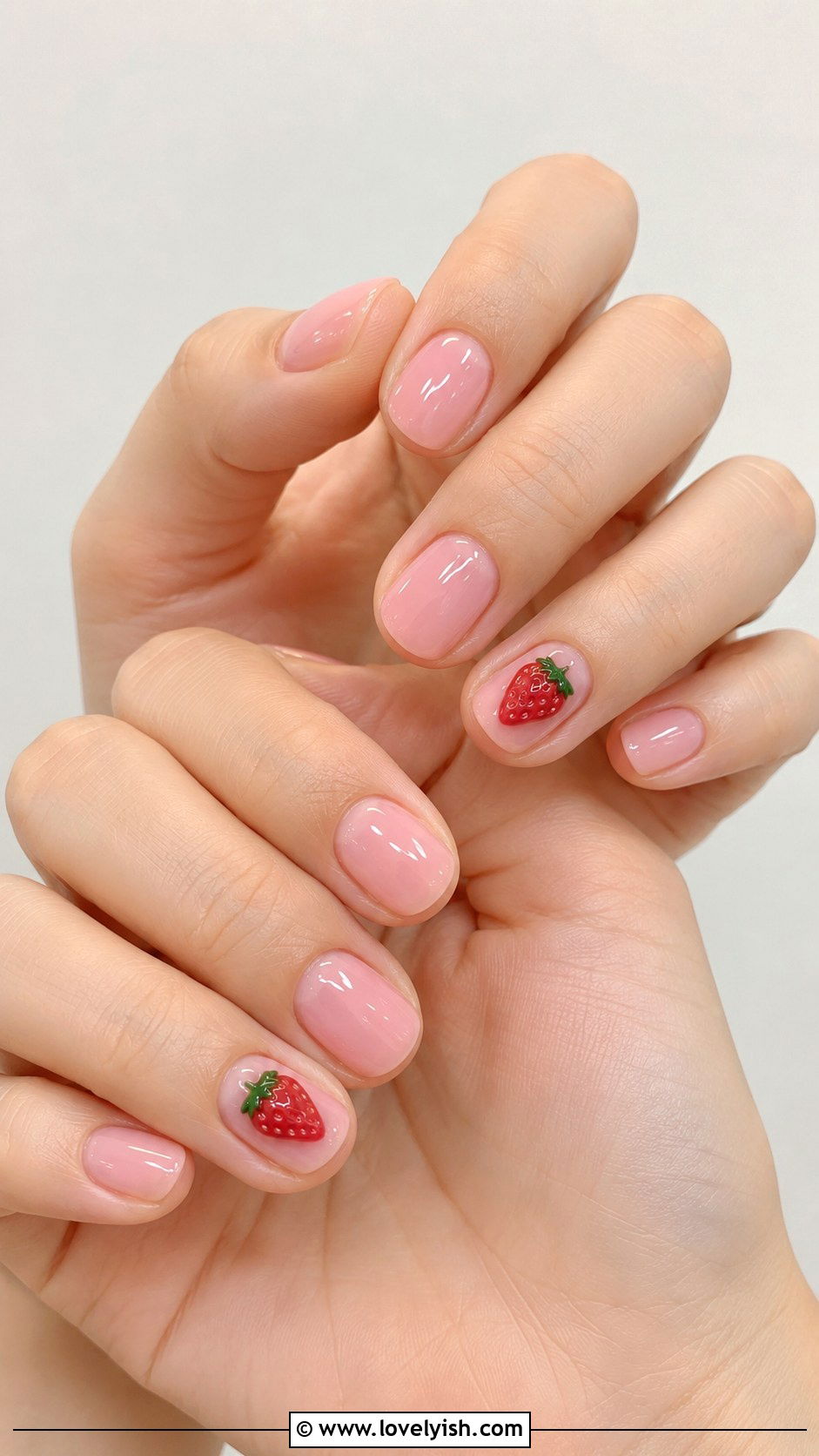 3D Strawberry Nails - 25 3d nail art ideas - 25 3d nail art ideas