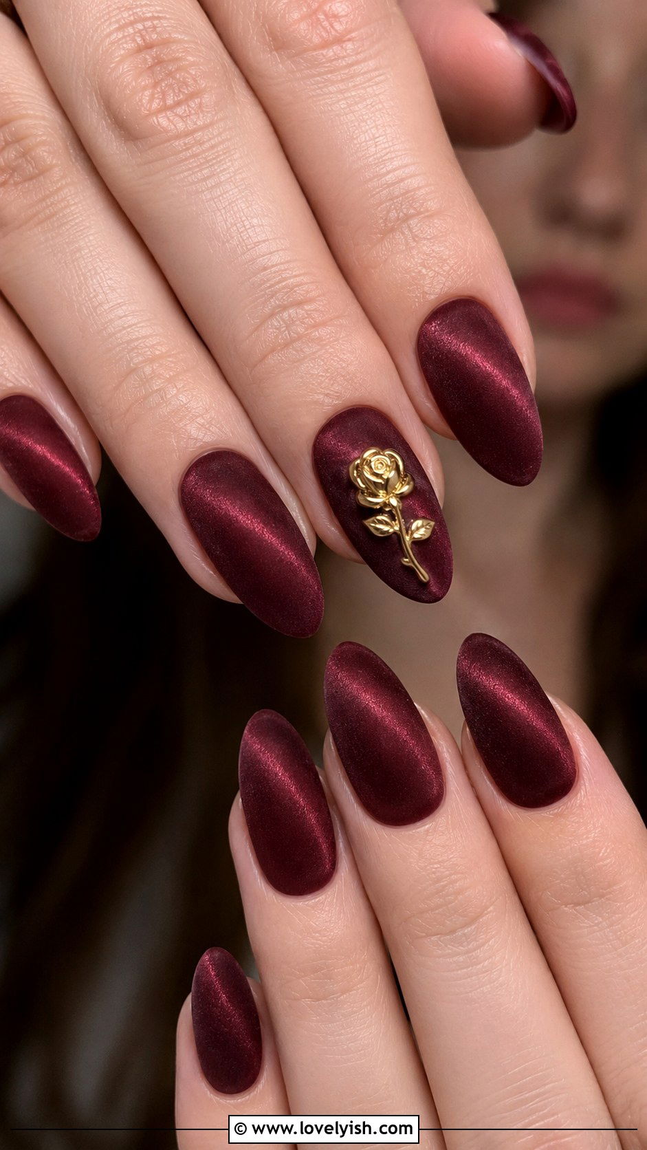 3D Velvet Texture Nails - 50 3d nail art - 50 3d nail art