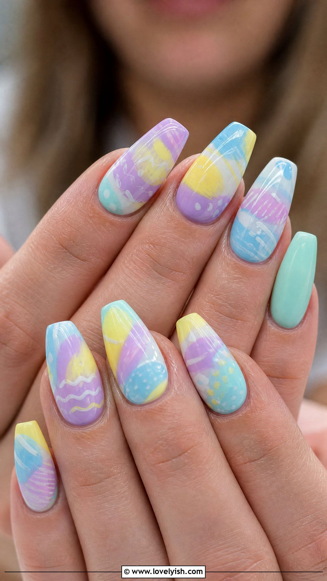 Abstract Easter Egg Art Nails - 31 easter nail designs 2026 - 31 easter nail designs 2026