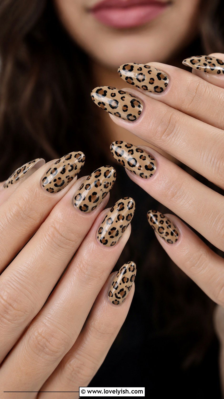 Animal Print Leopard Gel X Nails - 50 gel x nails - 50 gel x nails