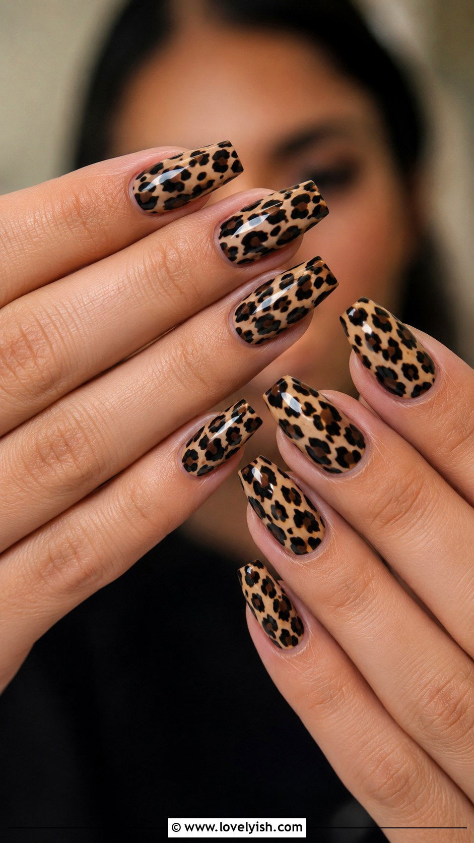 Animal Print Leopard Nails - 37 nails art ideas - 37 nails art ideas