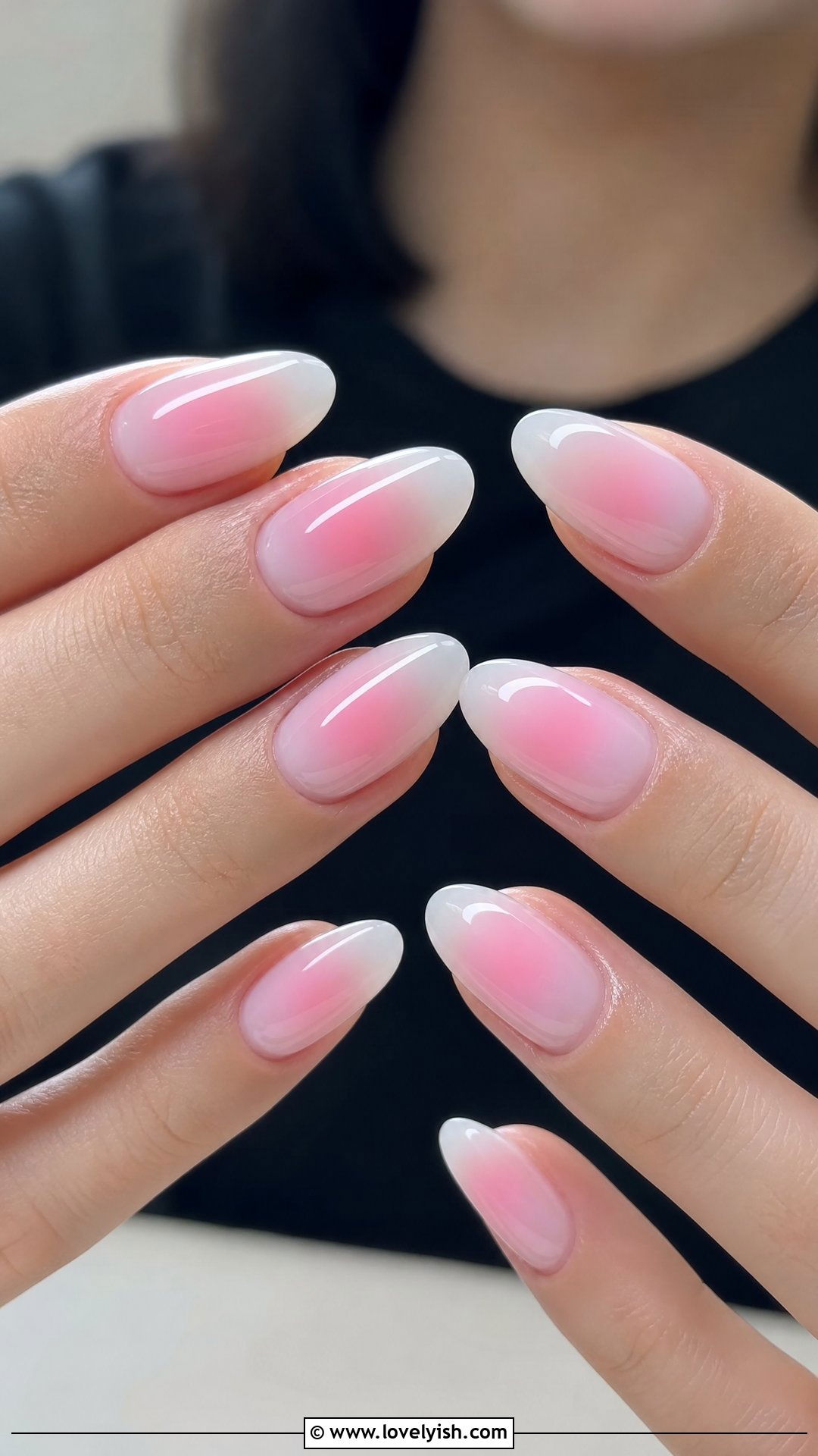 Aura Gradient Gel Nails - 50 gel manicure - 50 gel manicure