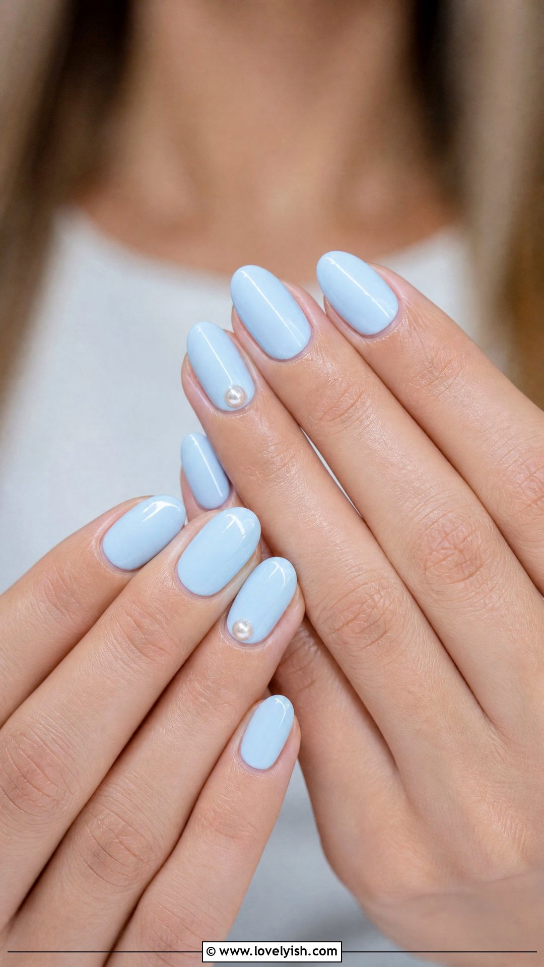 Baby Blue Engagement Nails - 50 engagement nails - 50 engagement nails
