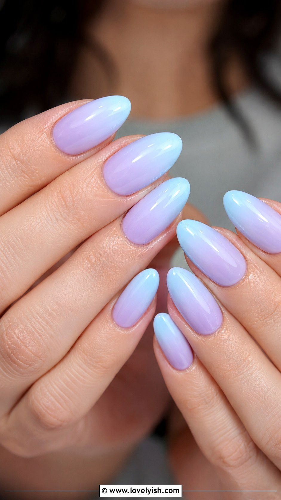 Baby Blue and Lavender Nails - 50 baby blue nails - 50 baby blue nails