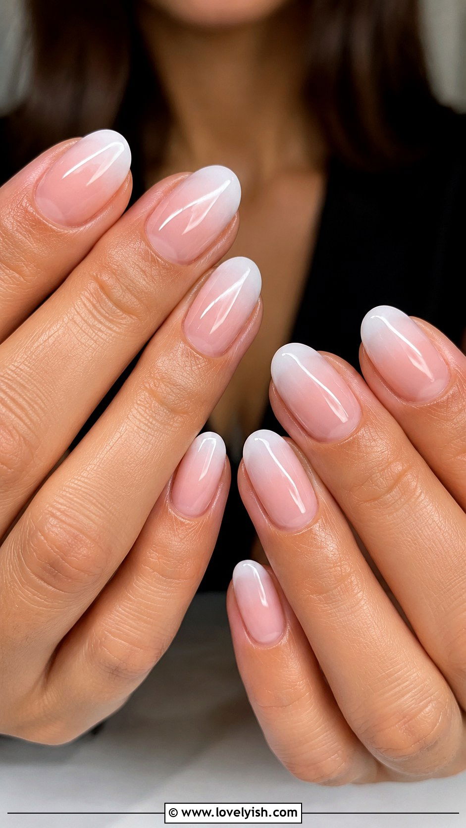Baby Boomer Ombre French Nails - 25 french manicure ideas - 25 french manicure ideas