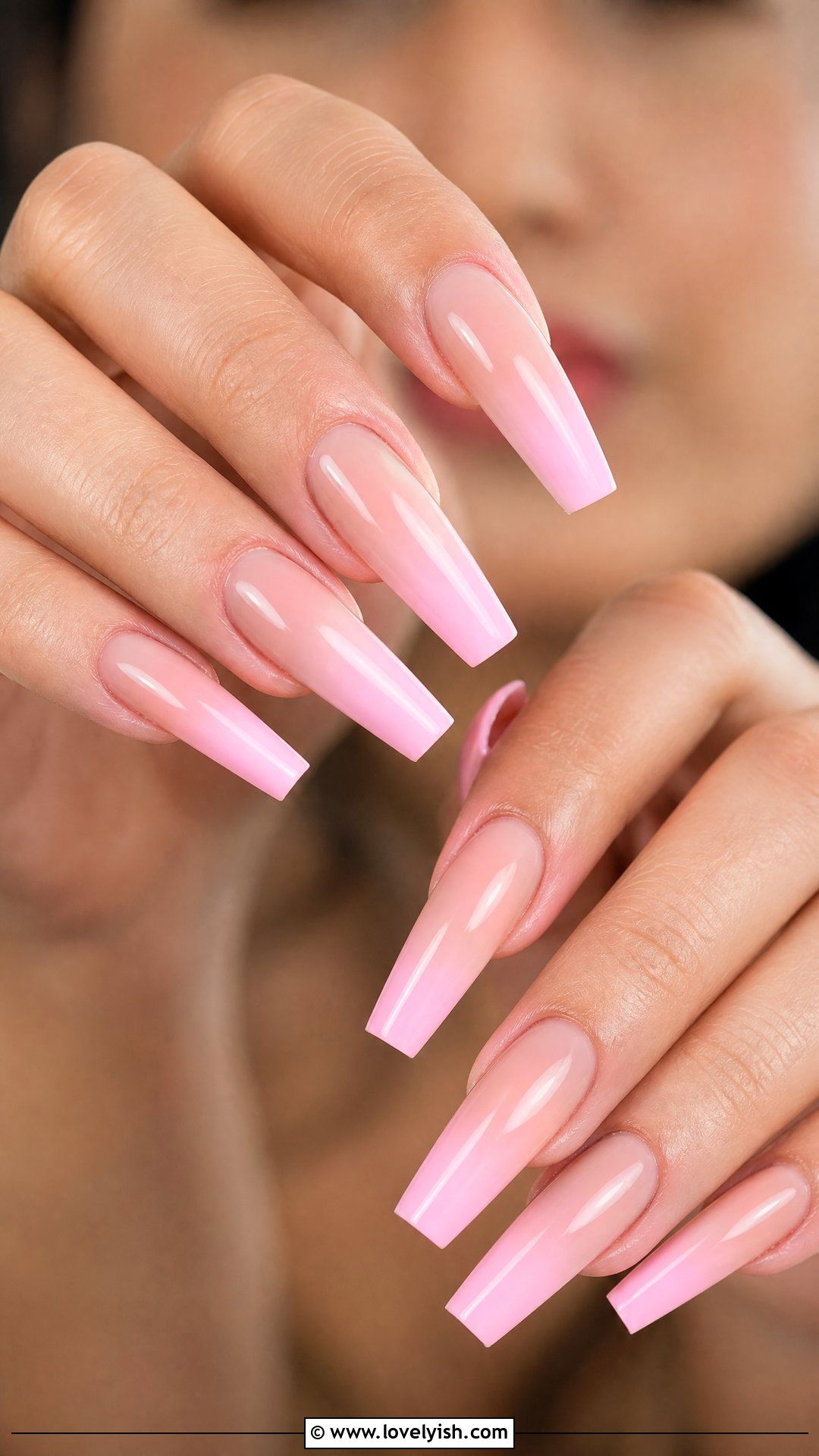 Baby Pink Ombre Nails - 50 classy pink nails - 50 classy pink nails