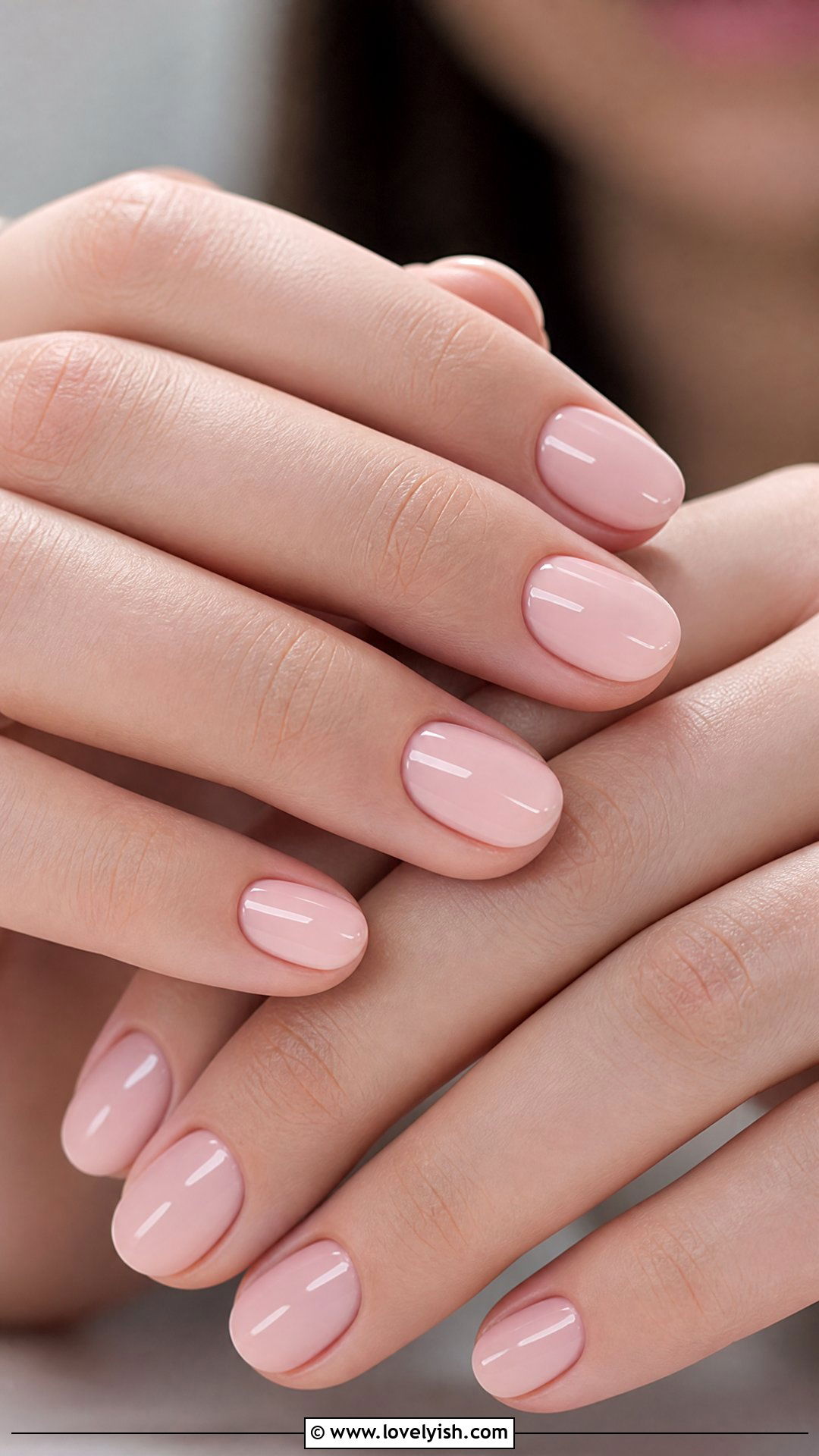Ballet Slipper Short Nails - 50 classy short nail designs - 50 classy short nail designs