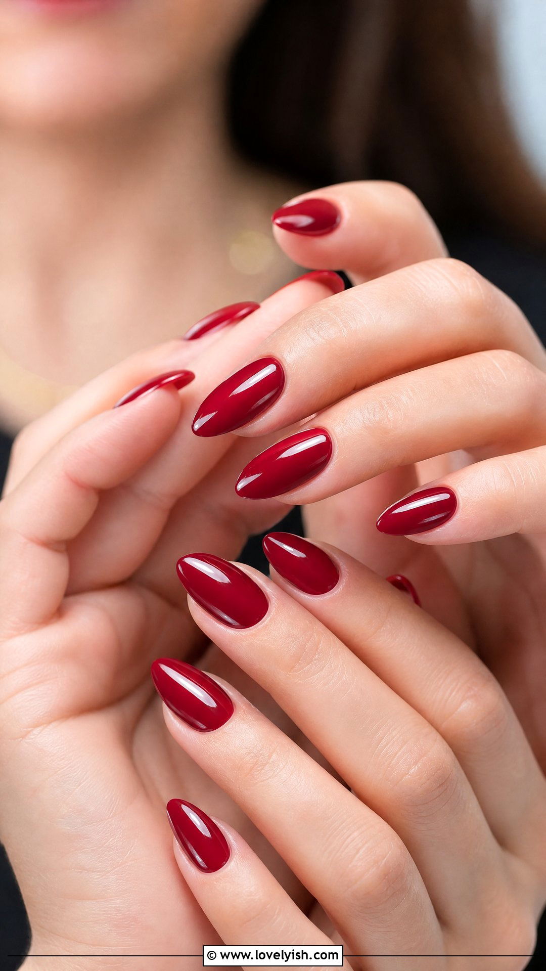 Berry Red Nails - 49 nail colors - 49 nail colors
