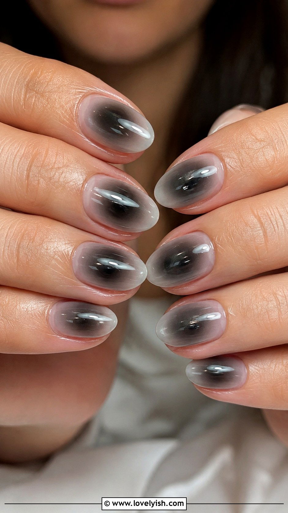 Black Aura Nails - 31 black nail design ideas - 31 black nail design ideas
