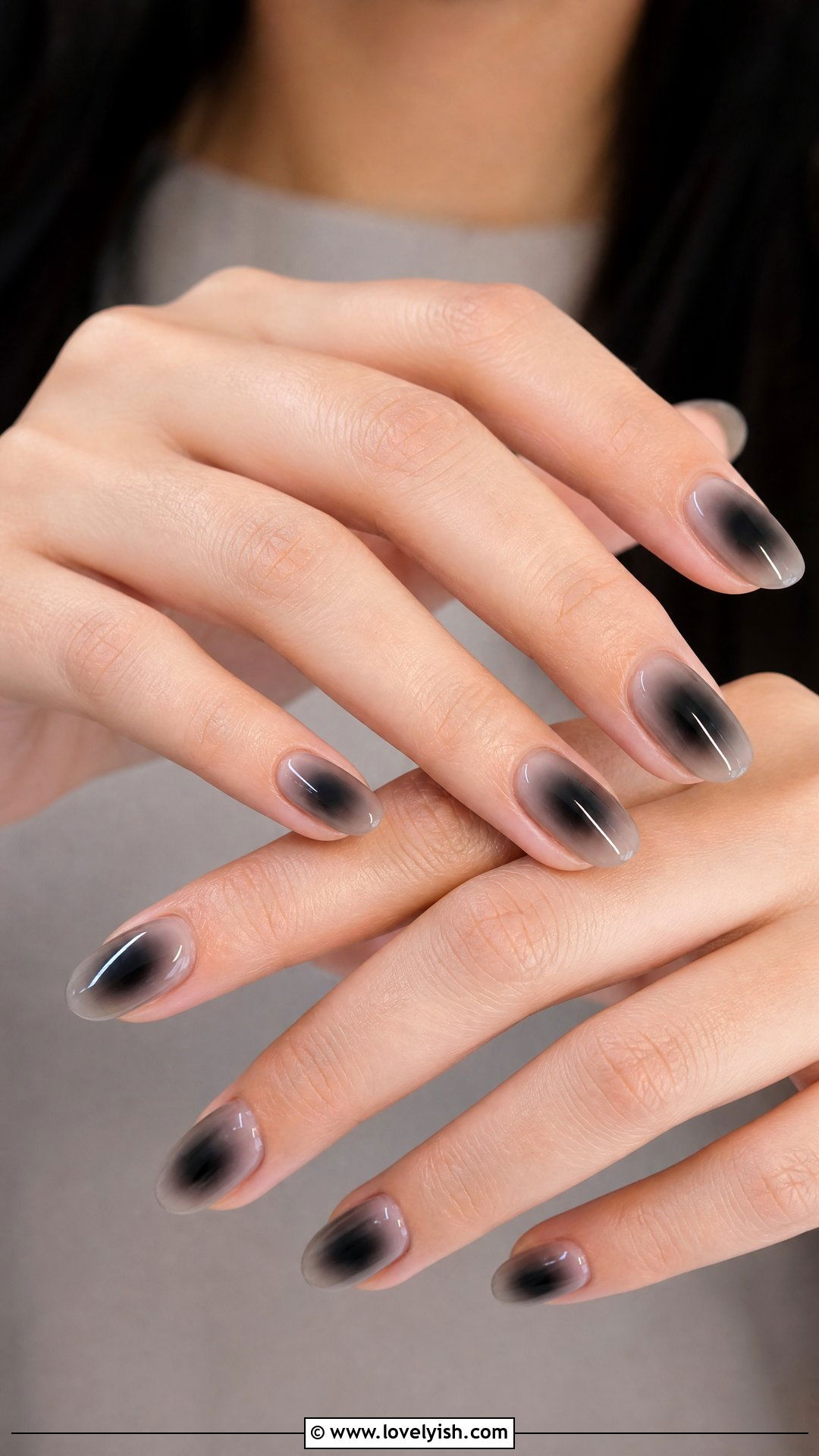 Black Aura Nails - 25 black nails design ideas - 25 black nails design ideas