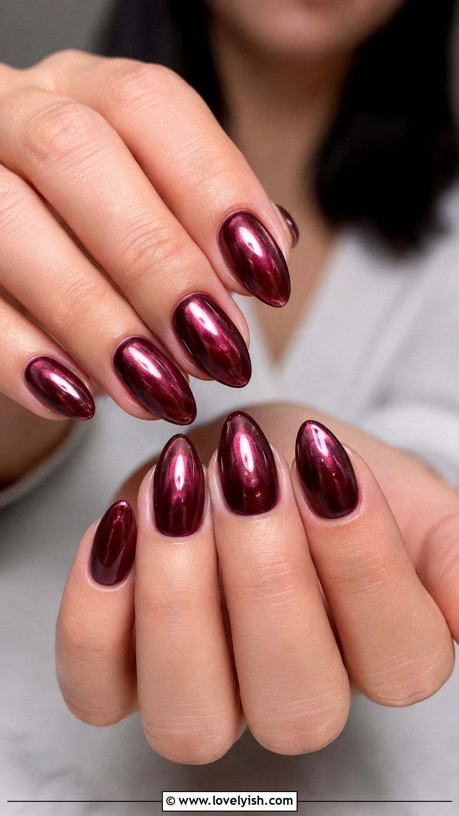 Black Cherry Glazed Donut Nails - 50 glazed donut nails - 50 glazed donut nails