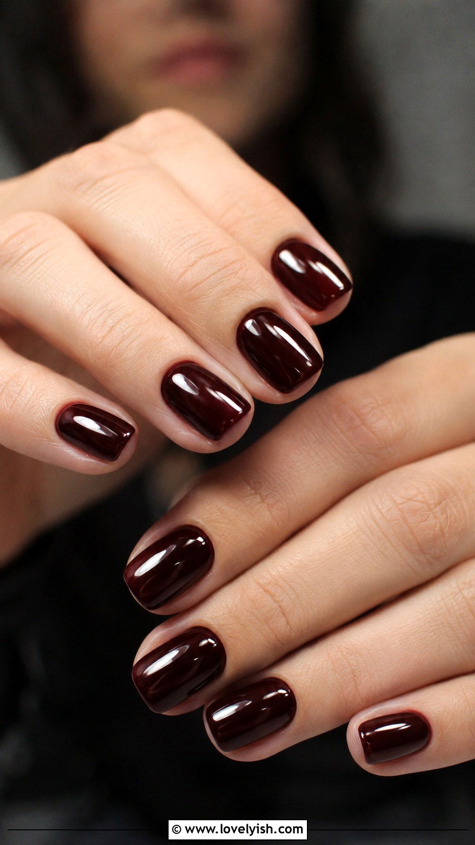 Black Cherry Nails - 50 mens nail design ideas - 50 mens nail design ideas