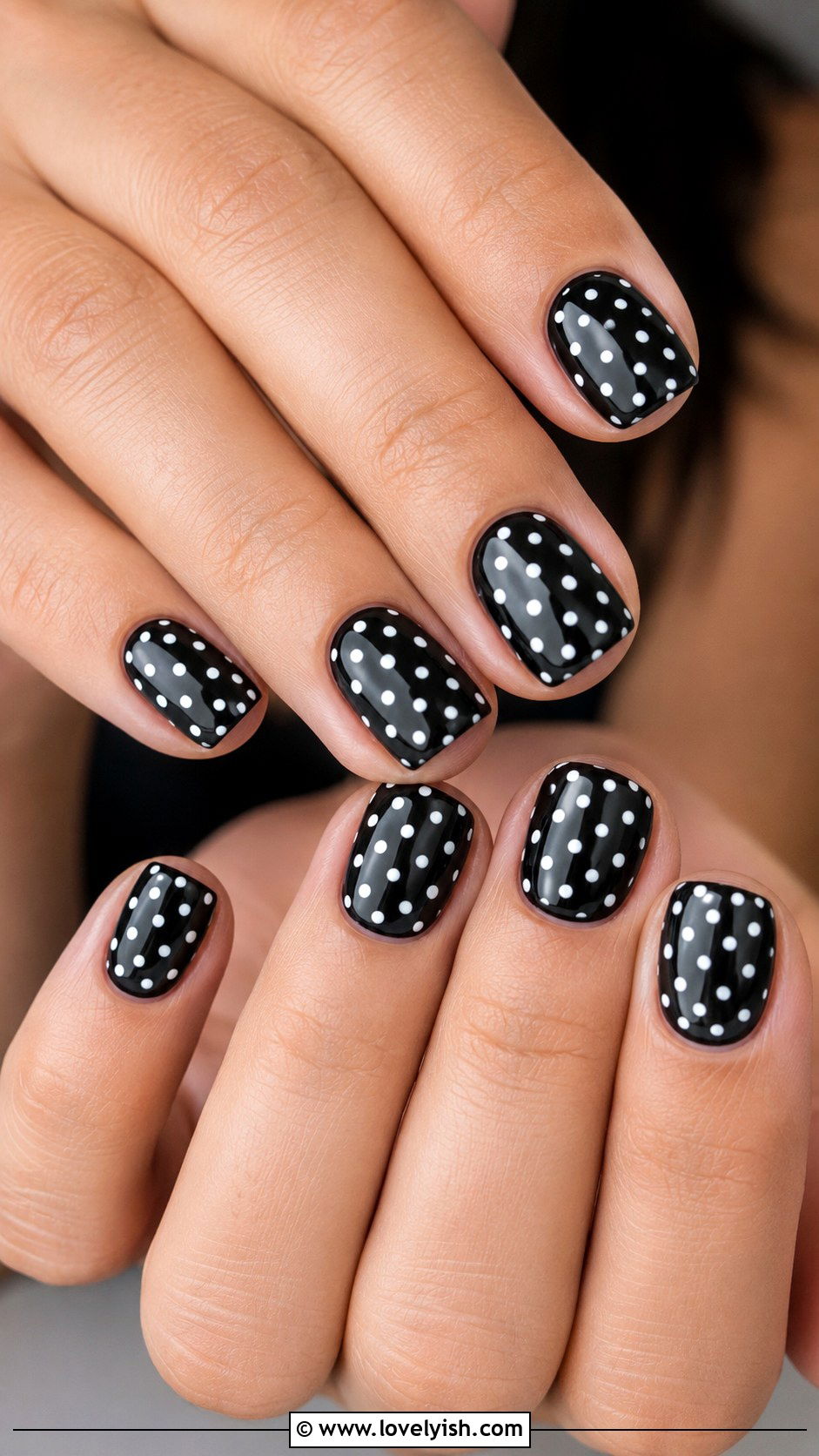 Black Leopard Print Nails - 31 black nail design ideas - 31 black nail design ideas