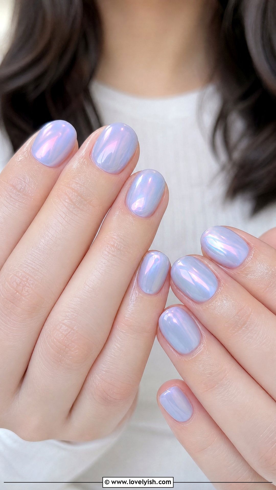 Blueberry Milk Glazed Donut Nails - 50 glazed donut nails - 50 glazed donut nails