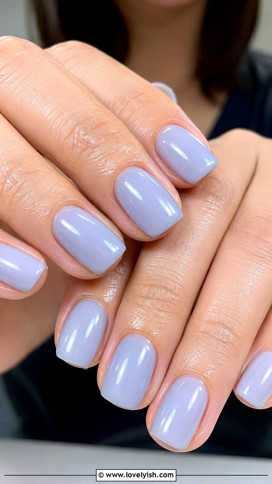 Blueberry Milk Nails - 50 april nail designs - 50 april nail designs