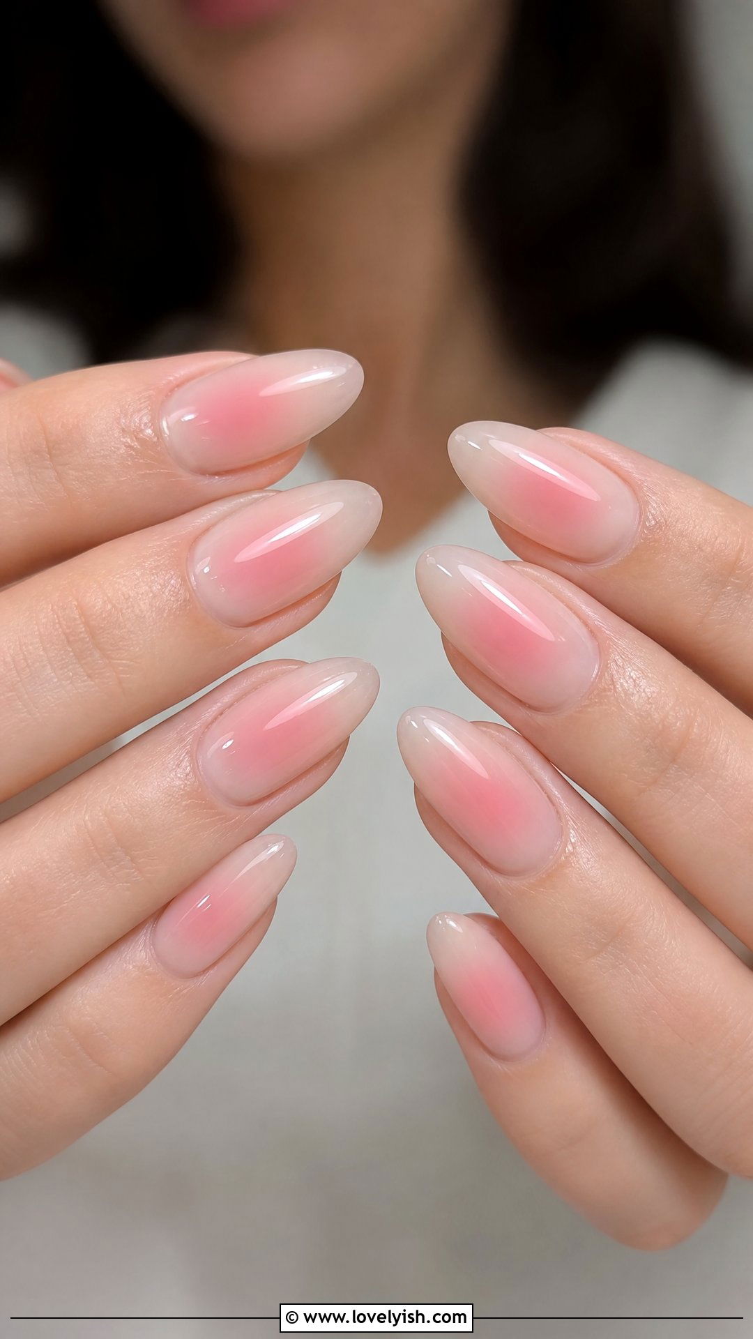 Blush Aura Nails - 50 classy spring nail designs - 50 classy spring nail designs