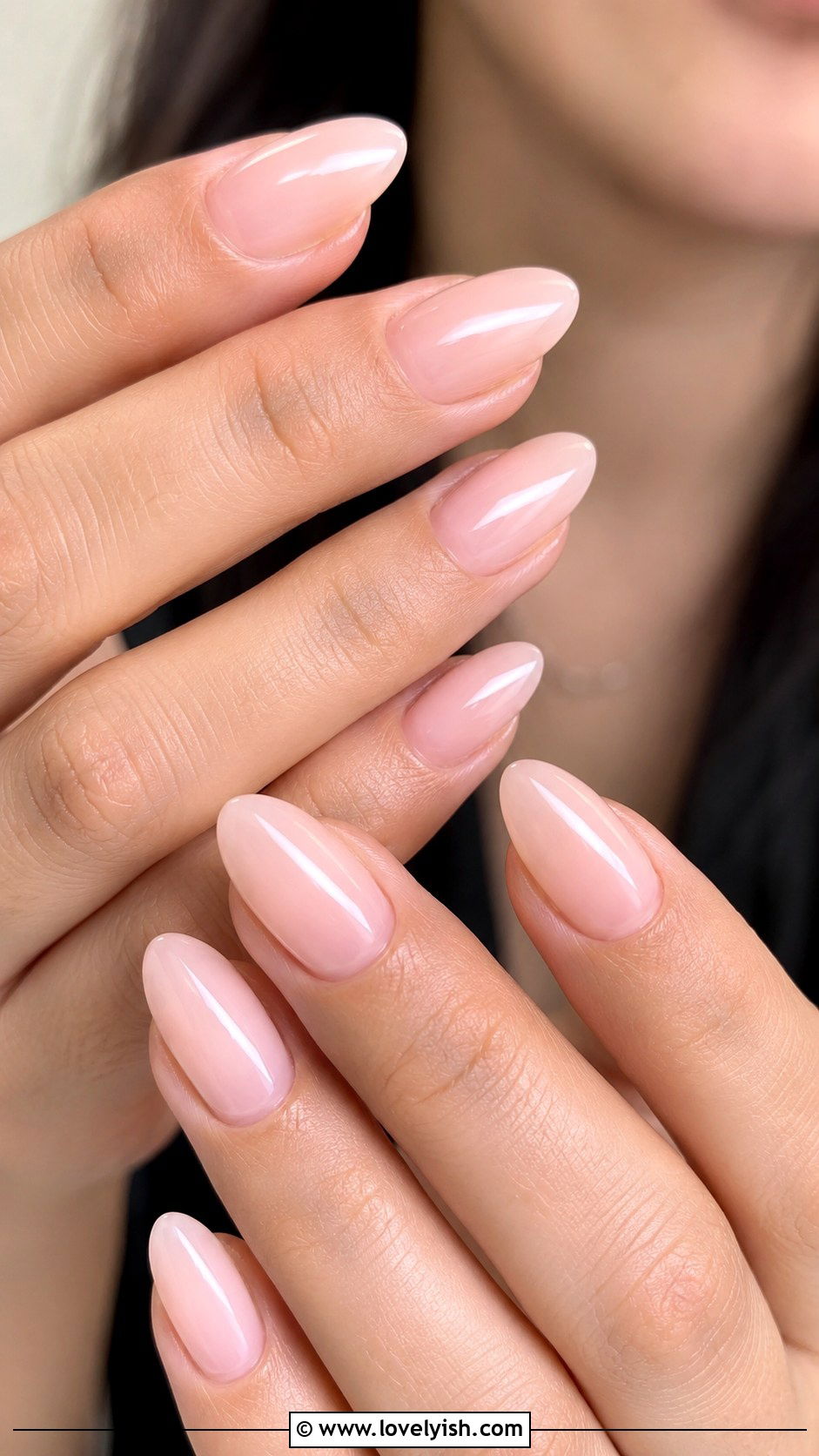 Blush Milky Almond Nails - 50 balletcore nails - 50 balletcore nails