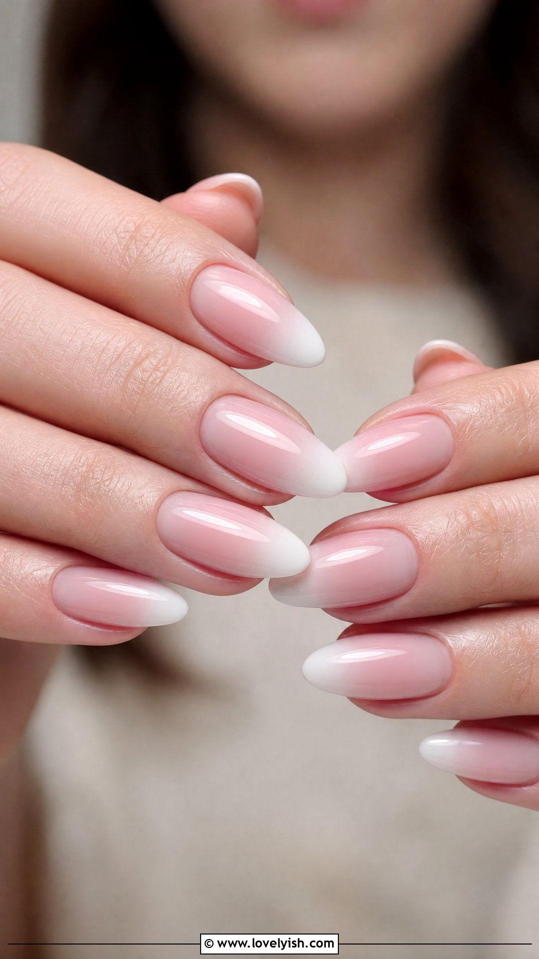 Bridal French Ombre - 50 french ombre nails - 50 french ombre nails