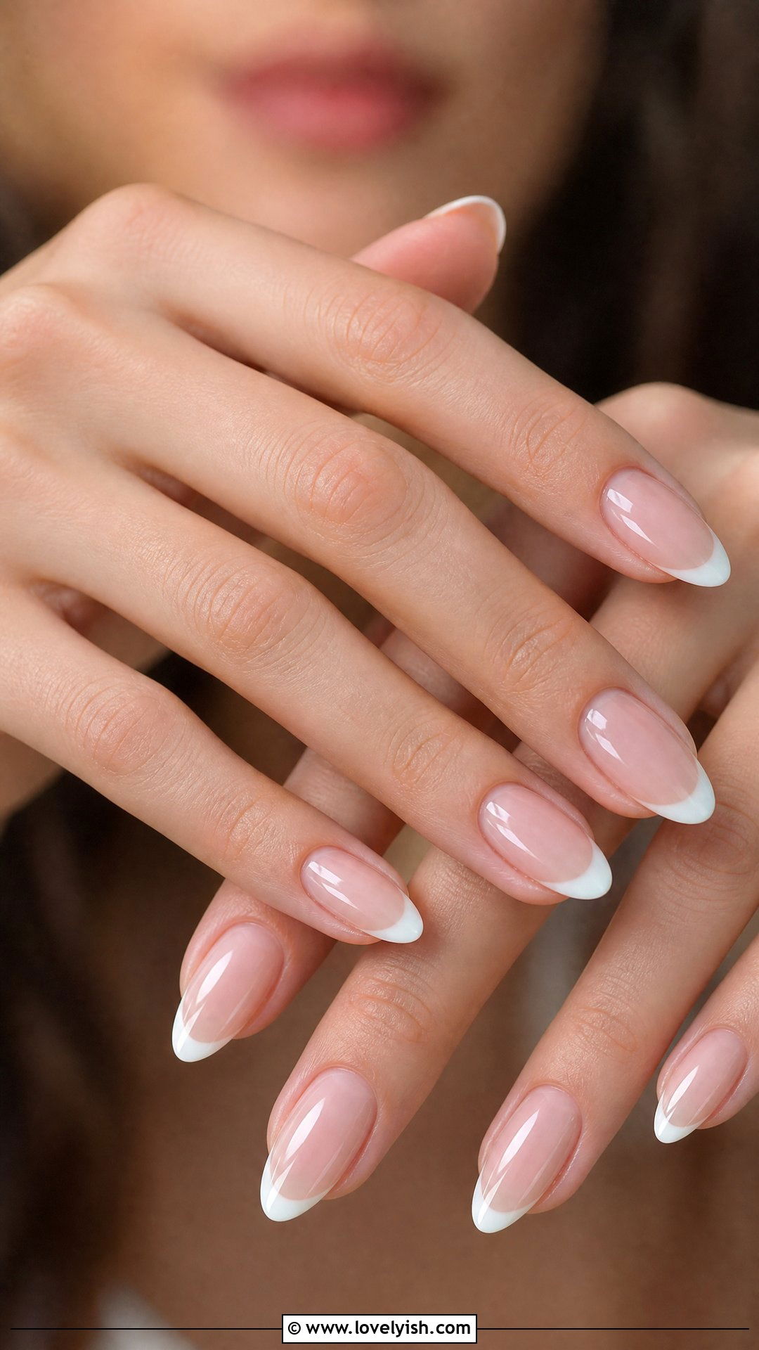 Bridal Sheer French Tips - 50 minimalist french tips - 50 minimalist french tips