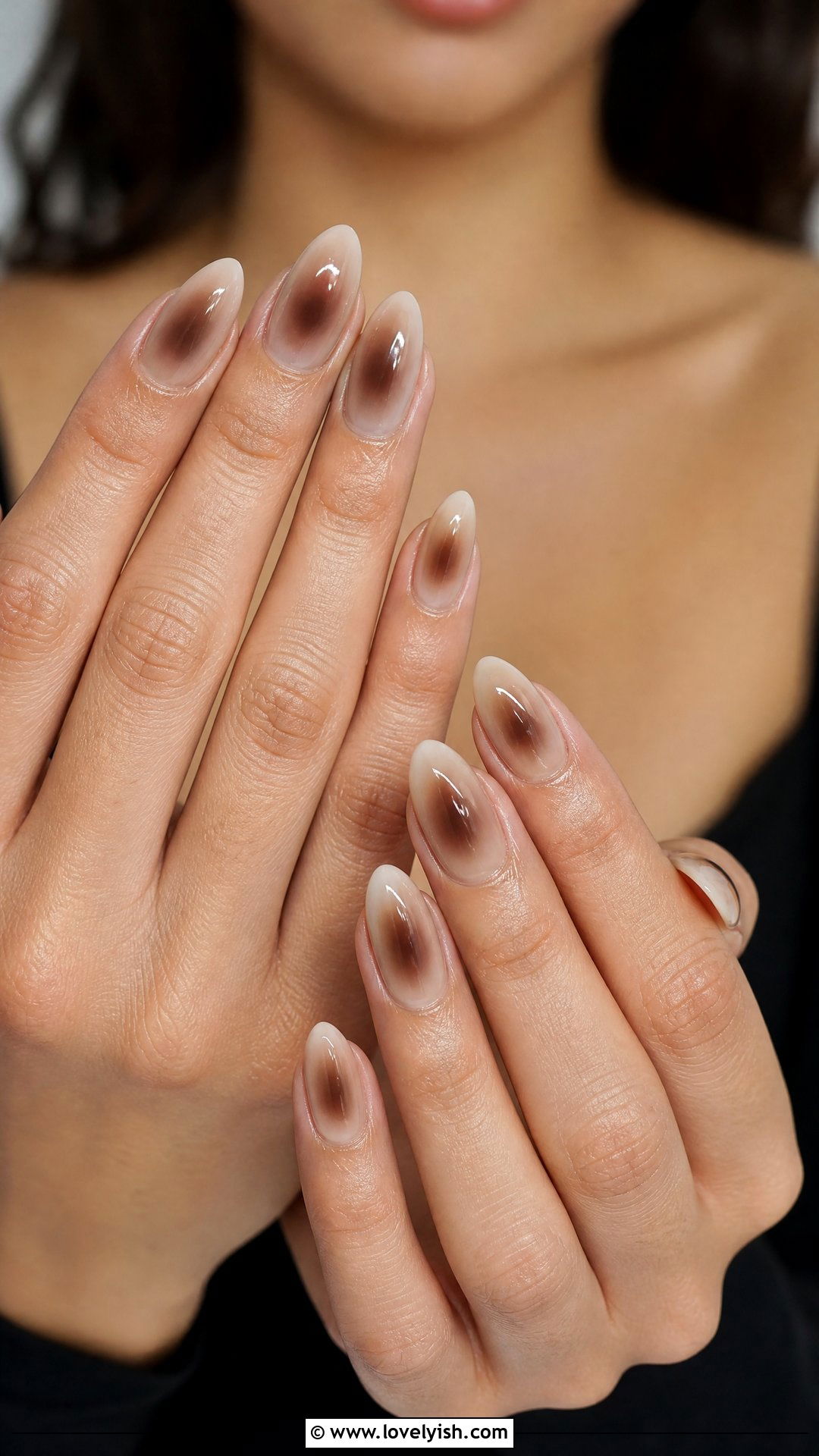 Brown Aura Nails - 50 brown nails - 50 brown nails