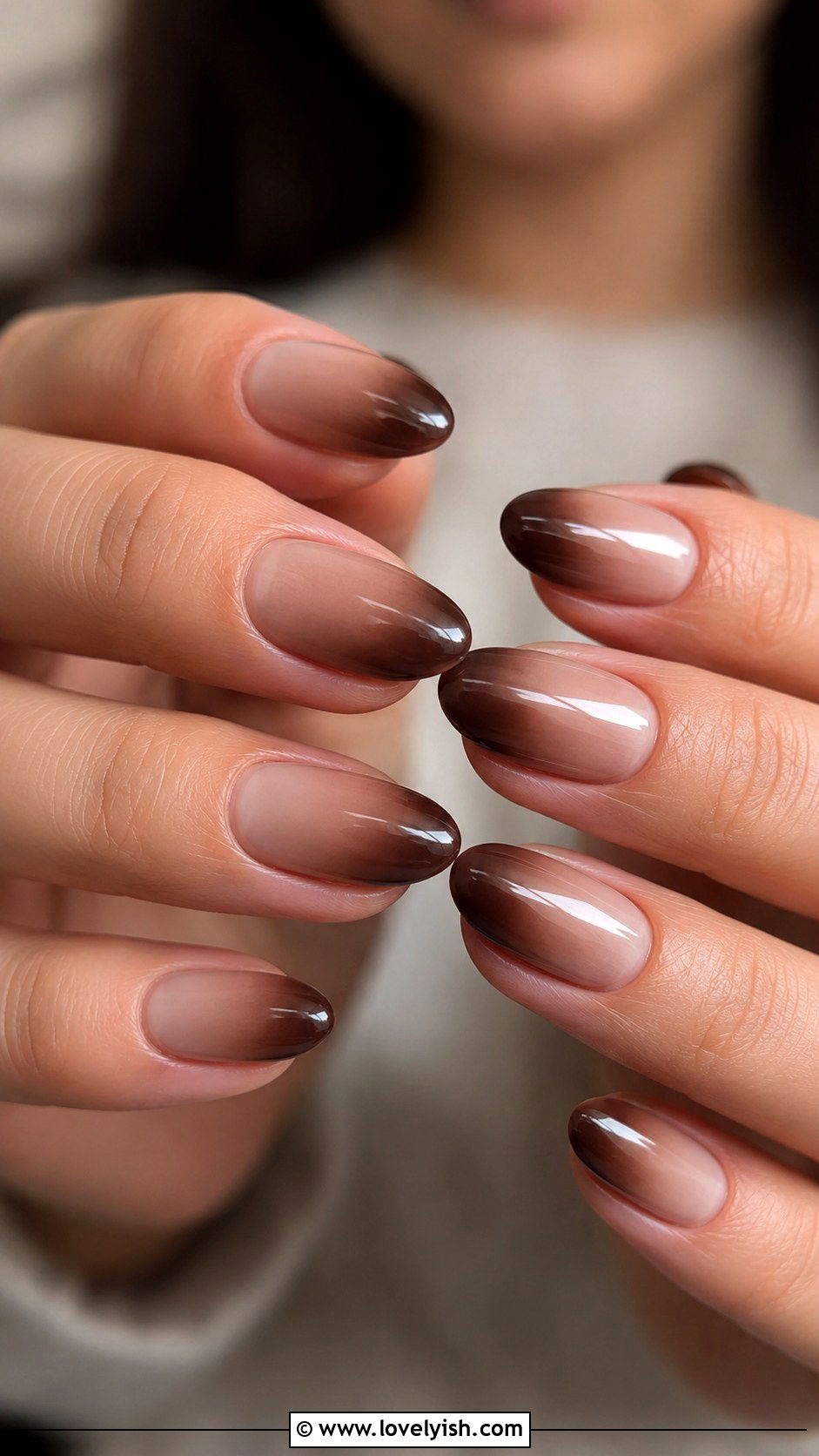 Brown Ombre French Nails - 50 ombre french nails - 50 ombre french nails