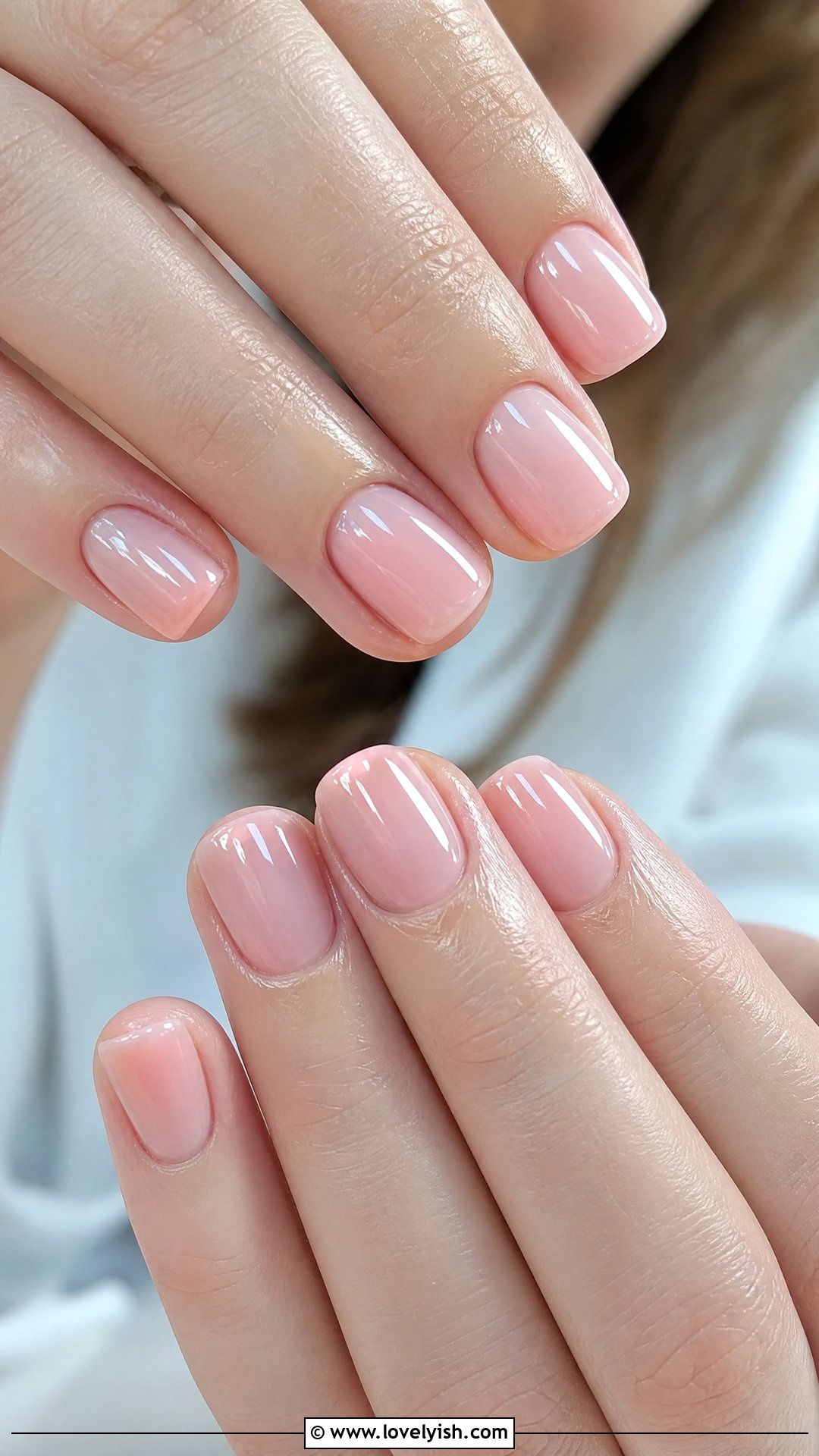 Bubble Bath Pink Jelly Nails - 50 jelly nails - 50 jelly nails