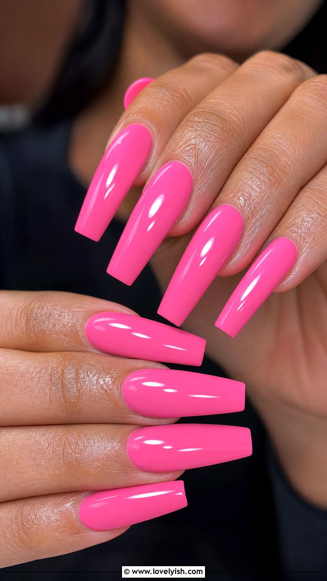 Bubblegum Pink Coffin Nails - 50 classy pink nails - 50 classy pink nails