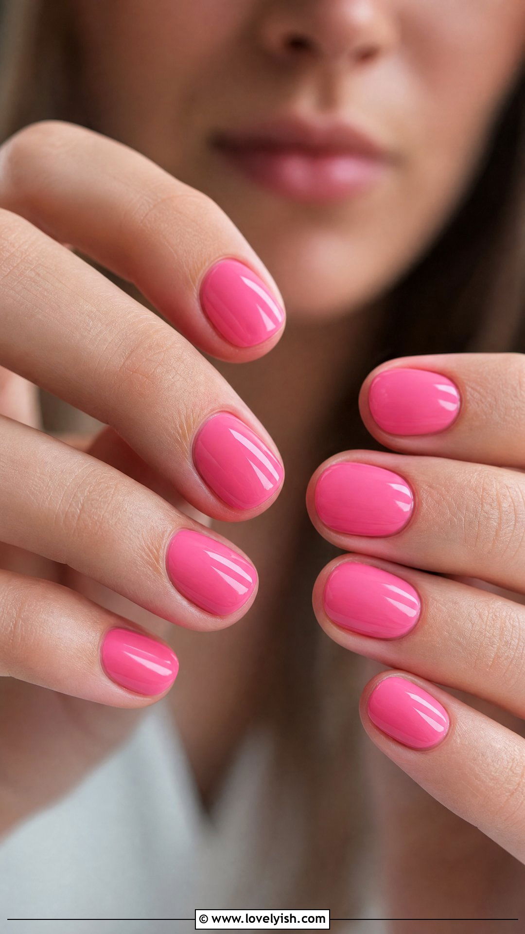 Bubblegum Pink Nails - 49 nail colors - 49 nail colors
