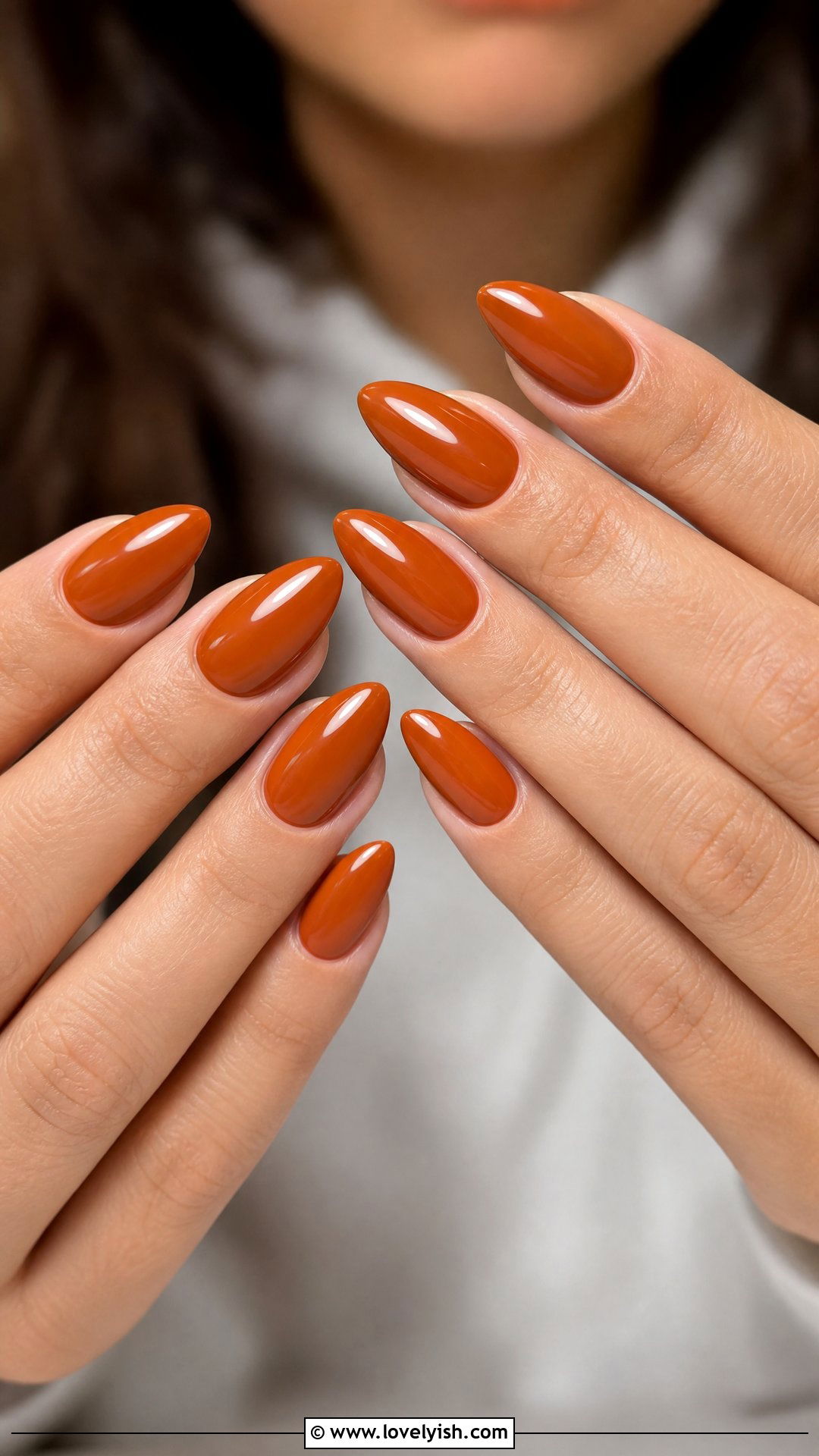 Burnt Orange Builder Gel Nails - 50 builder gel nails - 50 builder gel nails