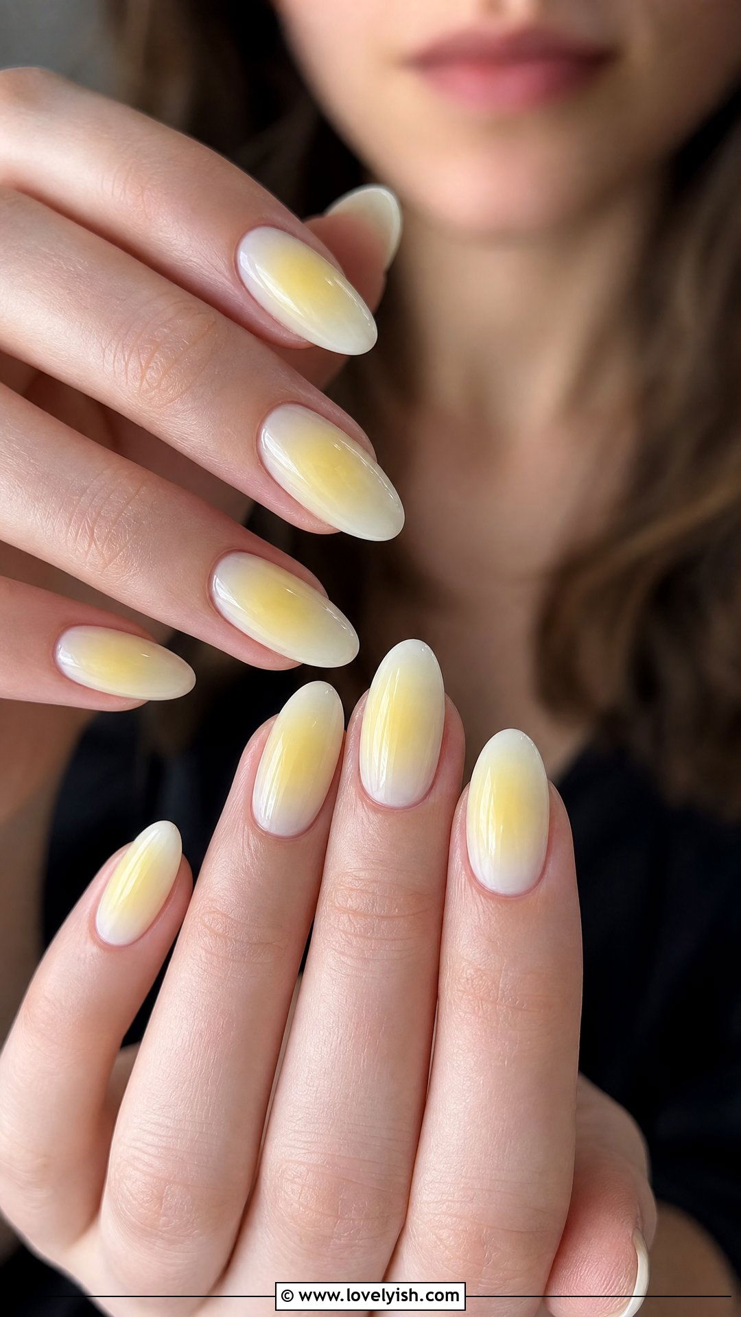 Butter Yellow Aura Nails - 50 butter yellow nails - 50 butter yellow nails