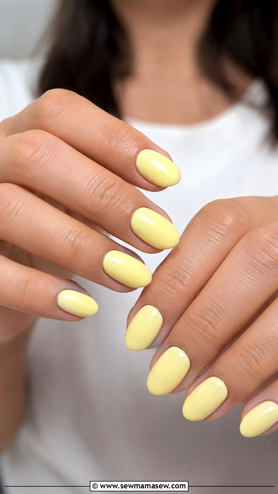 Butter Yellow Gel Nails - 50 gel polish - 50 gel polish