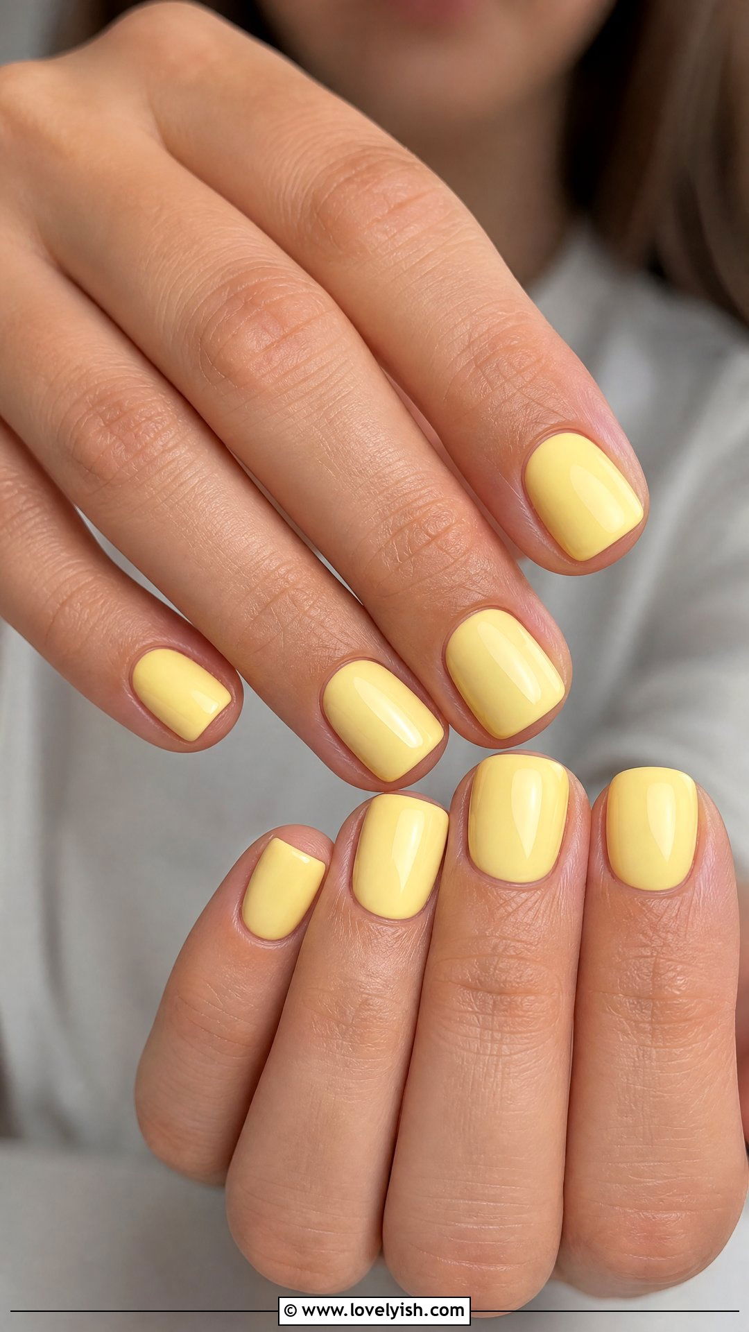 Buttery Yellow Nails - 49 nail colors - 49 nail colors