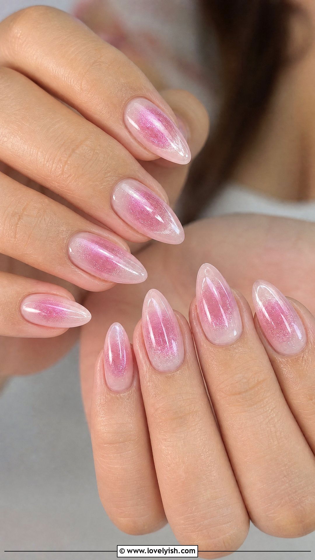Cat Eye Aura Nails - 38 cat eye nail designs - 38 cat eye nail designs