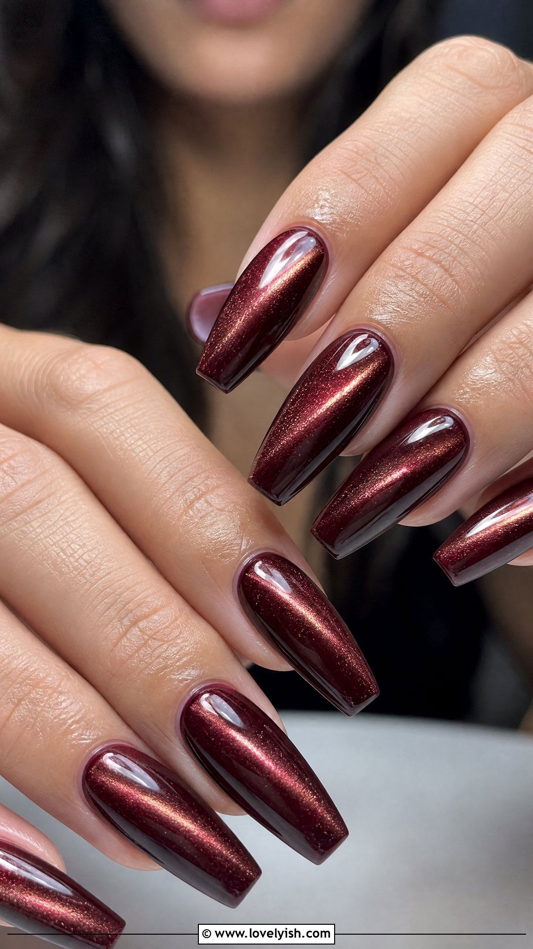 Cat Eye Magnetic Nails - 44 nails designs - 44 nails designs