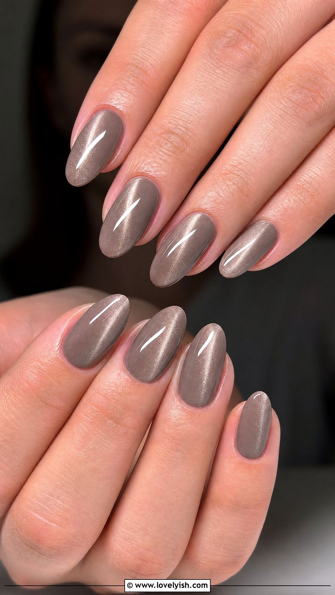 Cat Eye Taupe Everyday Nails - 50 everyday nails - 50 everyday nails
